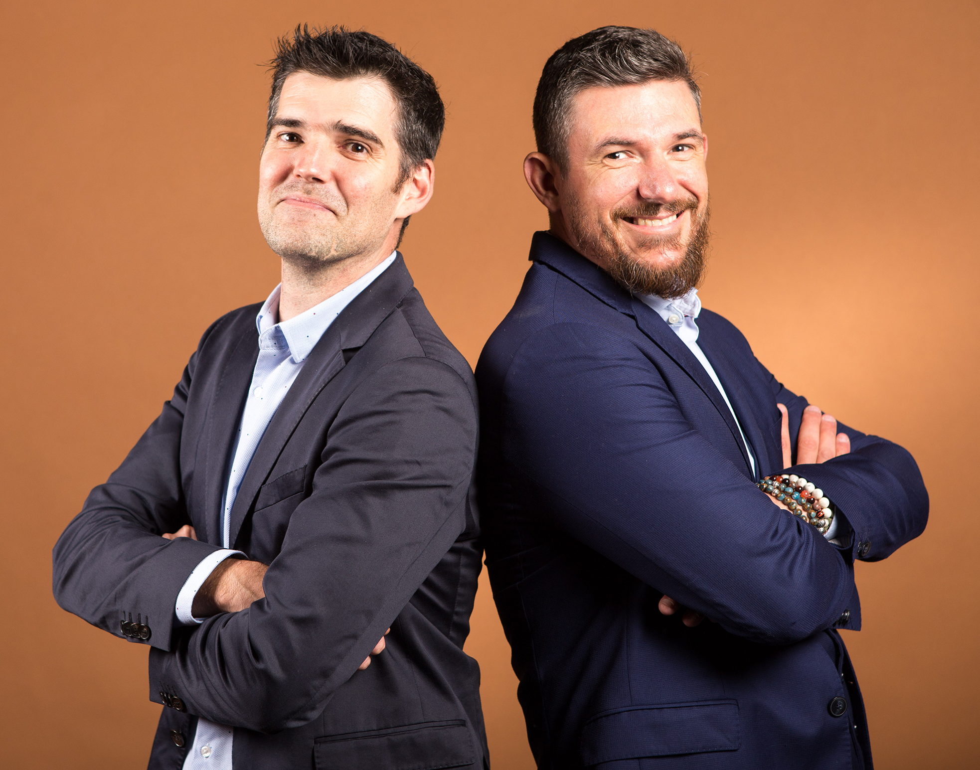 Laurent Bocquet et Julien Guyot, fondateurs de Hop3team.